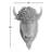 Faux Taxidermy Bison Head Wall Décor-1585124460