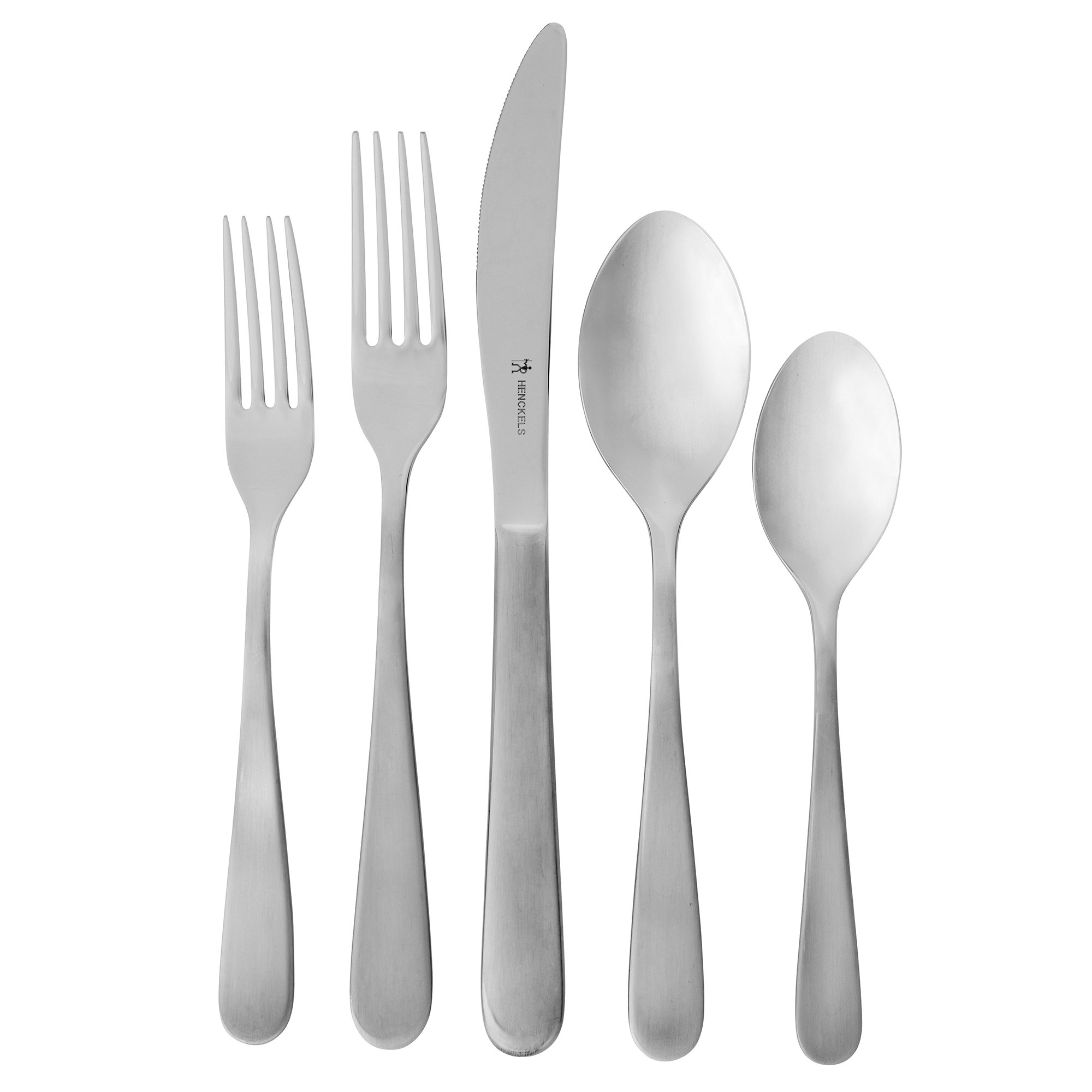 J.A. Henckels International Alcea 65-Piece Flatware Set, Silver