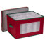 Farris Red Stemware Storage Chest