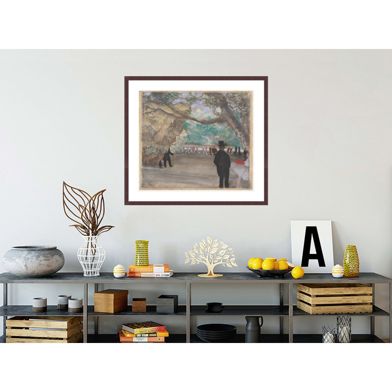 Le rideau par Edgar Degas, H 33,5 po x l 37,27 po