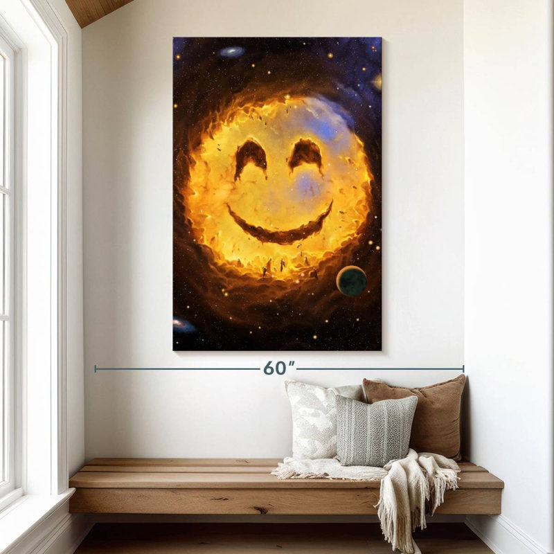 Oberle Galaxy Smile, 51" H x 34" W