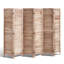Paravent en bois pliable à 6 panneaux, 170 cm de hauteur, cloison intérieure ajourée en bois, paravent décoratif portatif, idéal pour la maison, le bureau, le restaurant et la chambre, conçu pour séparer les pièces.-106502287-128792802
