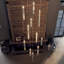 Lustre suspendu en verre transparent 11 cristaux Krystal-629207982-629207988