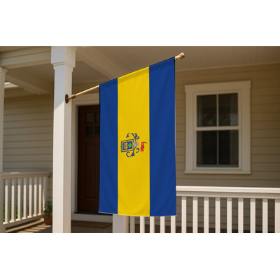 Drapeau de la ville de Guadalajara — Drapeau extérieur