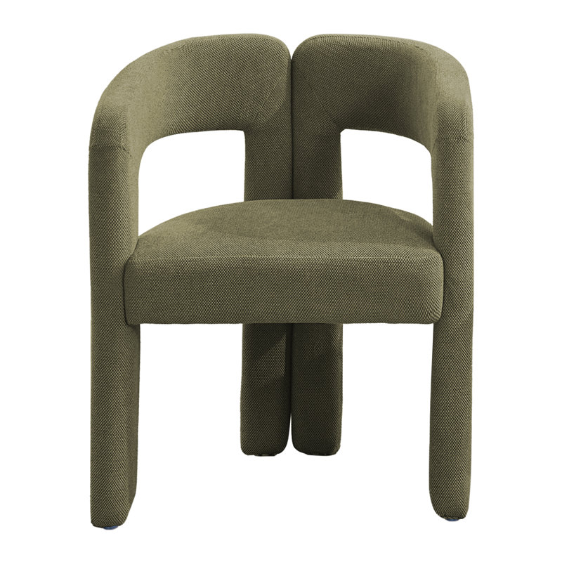 Chaise avec accoudoirs Modern, Vert