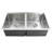 Pro Series 32'' L Double Bowl Stainless Steel Kitchen Sink