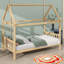 Lit simple de style maison avec tête et pied de lit-1890436061