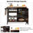 Yemina 39.5 " W Kitchen Cart-915698663