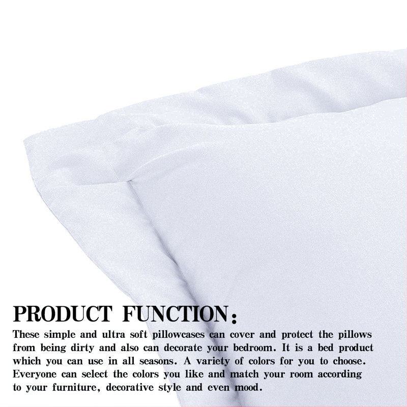 Sham Set, Standard, White