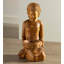 Statue artisanale en bois sculpté Lakshmi