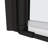Bathroom Pivot Shower With Quality 1/4" Tempered Glass - Sleek Look Door Style, Assurance