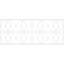 36.25'' H x 94.5'' W x 0.38'' D Expanded Cellular PVC Wainscot Panelling
