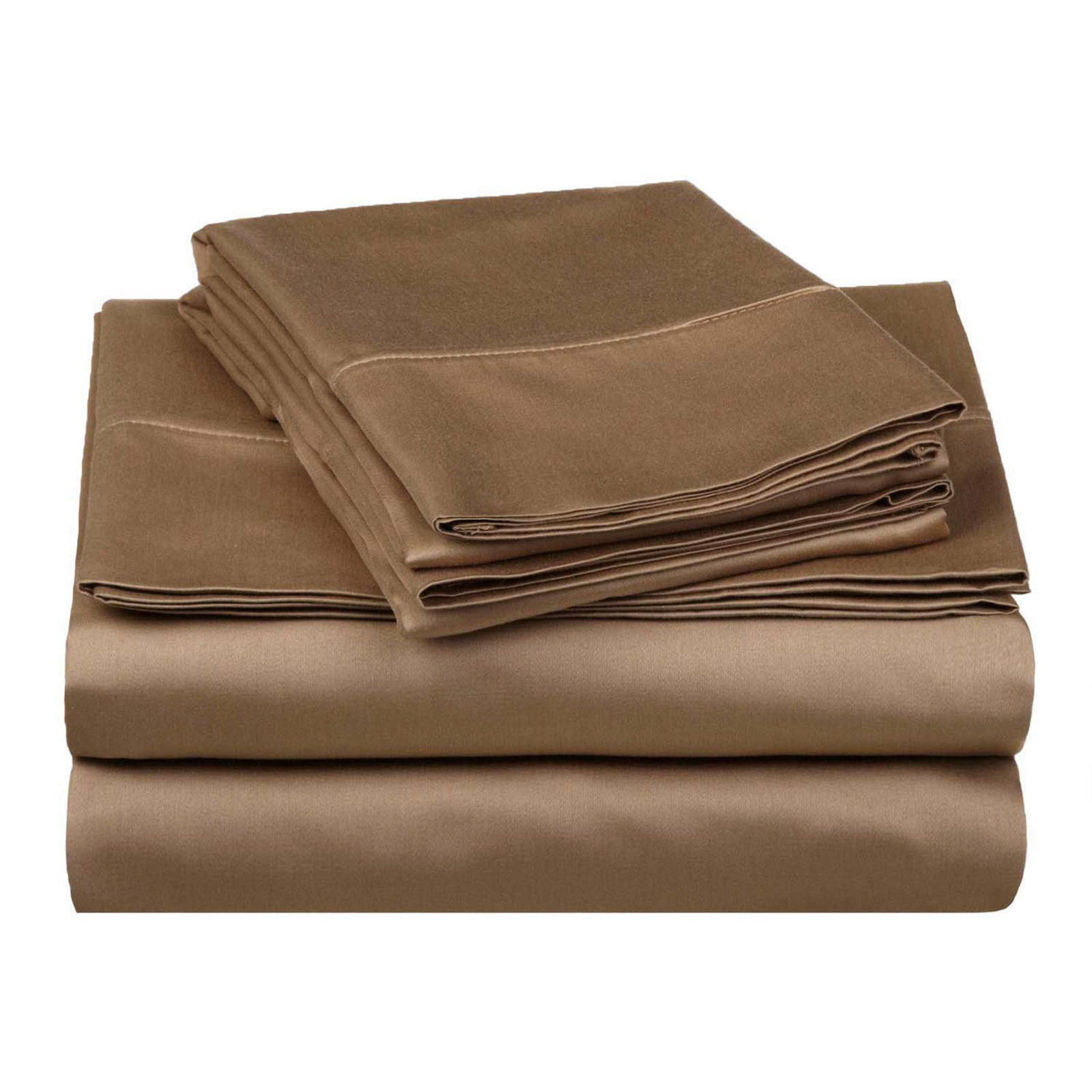 Edmont Cotton Sheet Set, Full, Taupe