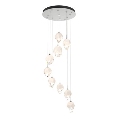 Luminaire suspendu géométrique à 9 lumières Chrysalis