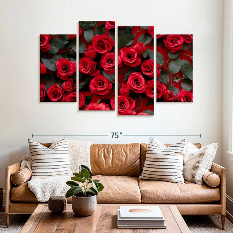 Roses rouges artificielles Harnek