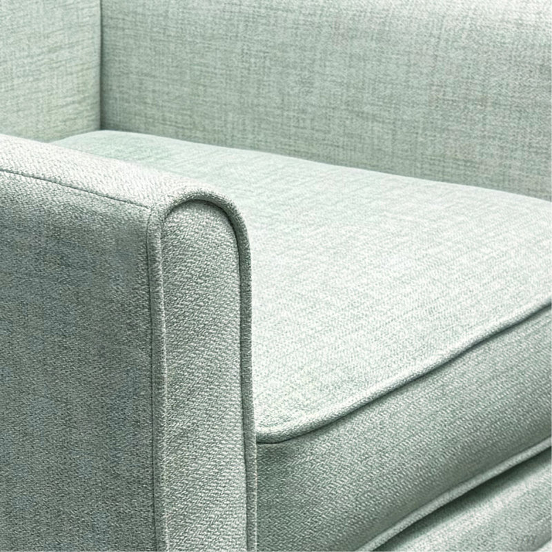 Fauteuil décoratif vert menthe