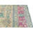 One-of-a-Kind Rectangle 9'6" X 12'8" 1960s Wool Area Rug in Light Salmon/Fuchsia Rose/ Cream/Light BLue