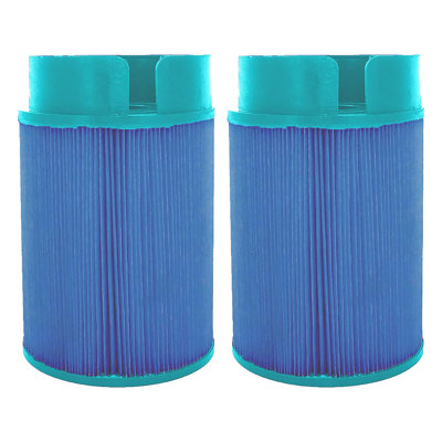 Hurricane 2 Pack Aseptic Pool Cartridge Filter Replacement for Soft Tub 5020