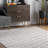 Azarian Geometric Diamond Handmade Tufted Wool Ivory/Black Rug-297324644