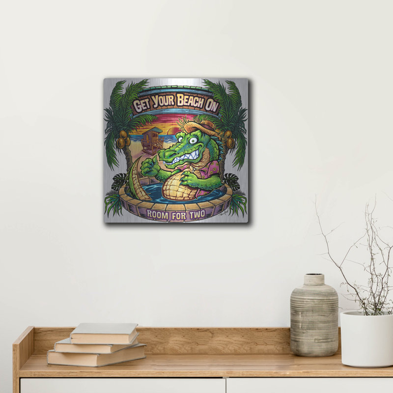 «Gator Full Color» par Flyland Designs, H 12 po x l 12 po