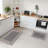 Kashmir Washable Non-Slip Latex Backing 2 Piece Kitchen Rug Set-1512364232