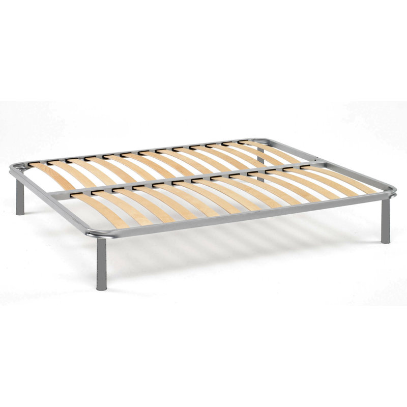 Lingenfelter Bed, Gray, European Kingsize (160 x 200cm)