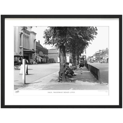 Sale, Washway Road C1955 by Francis Frith - Single Picture Frame Print