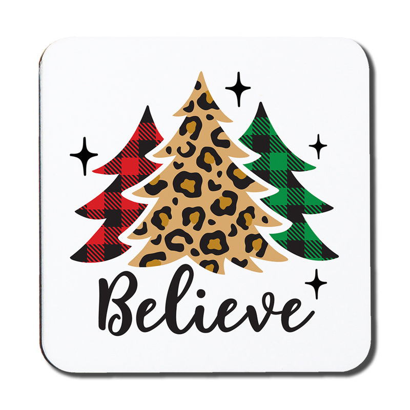 Square 6 Piece Coaster Set