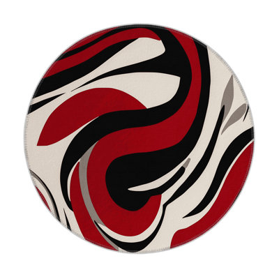 Radiant Swirl Indoor And Outdoor Area Rug