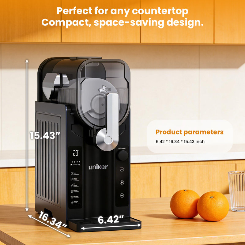 Machine à boisson glacée 88 minutes à écran tactile 88 oz avec 6 réglages préréglés