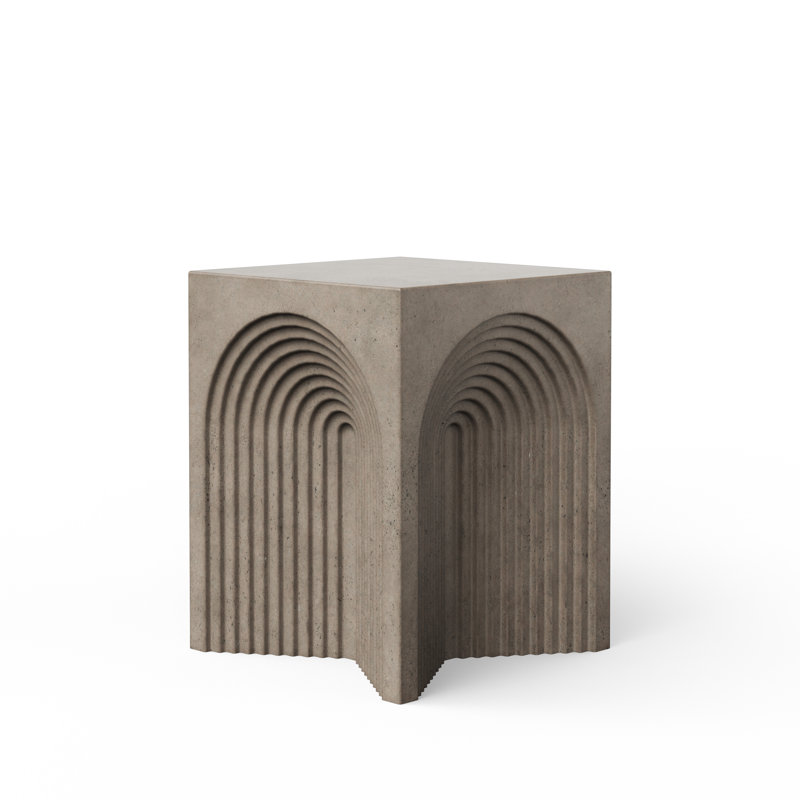 Mixx Garden Stool, Dark Gray