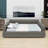 Smart Upholstered Platform Bed Featuring USB Ports and Convenient Drawers-553188249