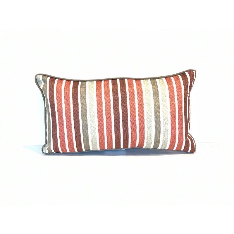 Coussin d’arrière extérieur Dalia, Rose / gris