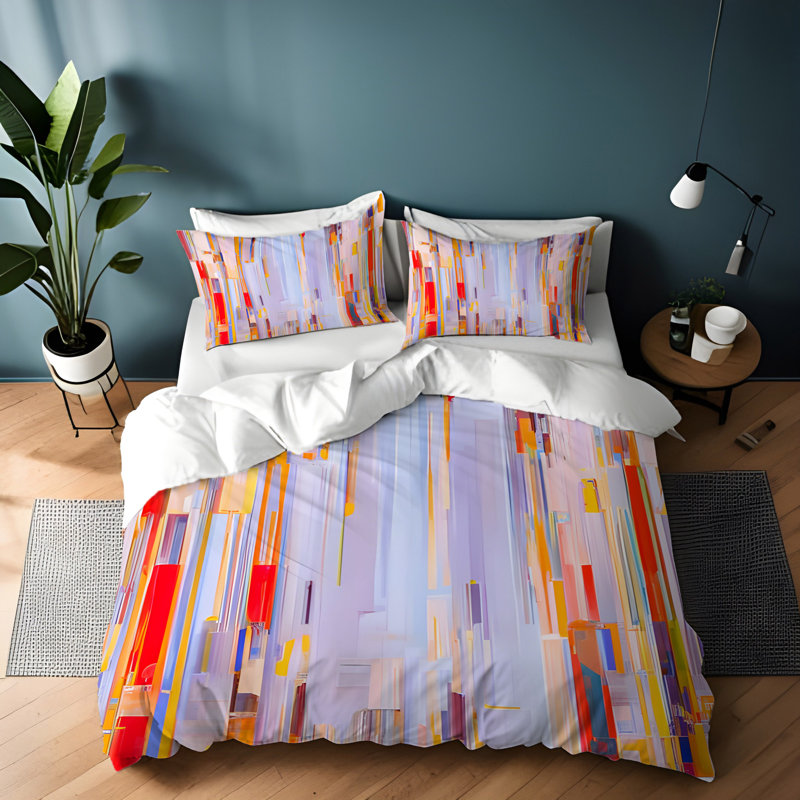 Literie , Housse de couette pour très grand lit et 2 très