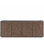 Modern Blossom 96" Wide Dark Oak Leather Petal Credenza
