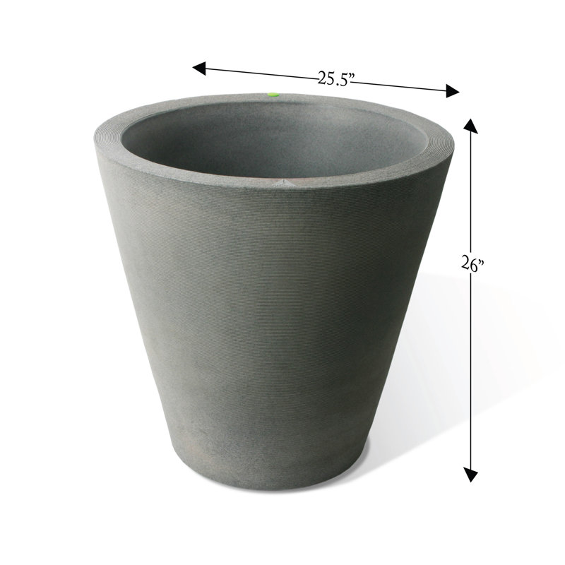 Barbara Handmade Pot Planter, Taupestone