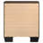 Brookes 2-drawer Nightstand Dark Cocoa-93620207