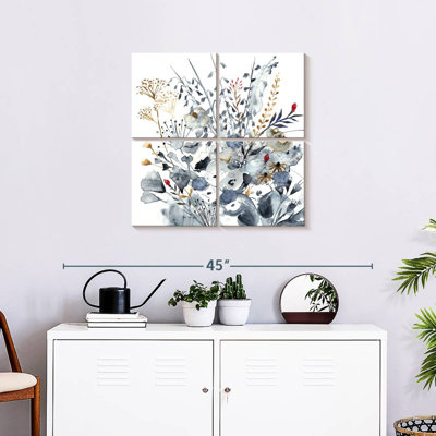 Harnek indigo et ocre I