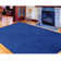 Modern Plush Solid Color Rug - Neon Blue, Pet and Kids Friendly Rug. Area Rugs Great for kids, Pets, Event, Wedding 