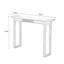 Console rectangulaire en bois massif de couleur noyer noir-131427403