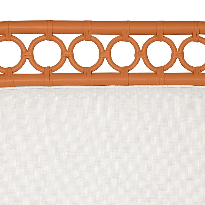 Solana Headboard, Citrus Orange, Twin