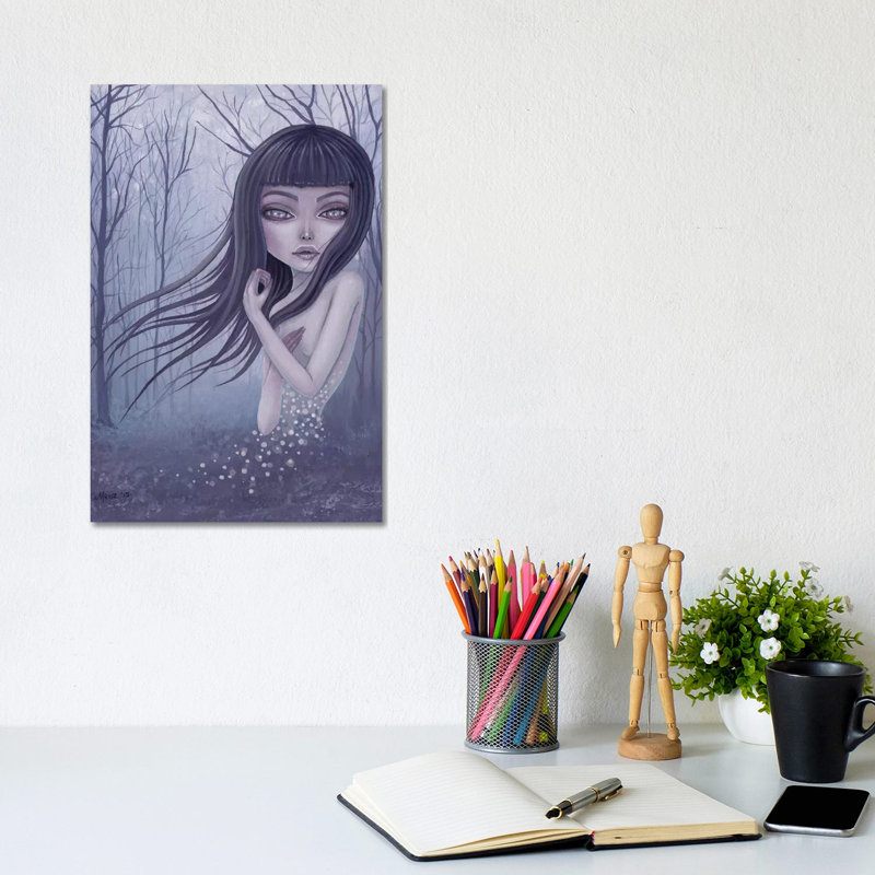 Into The Fog by Megan Majewski - Wrapped Canvas Print, 20.32 cm H x 30.48 cm W
