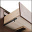 Meuble-lavabo mural 36 po avec lavabo en céramique-608249784