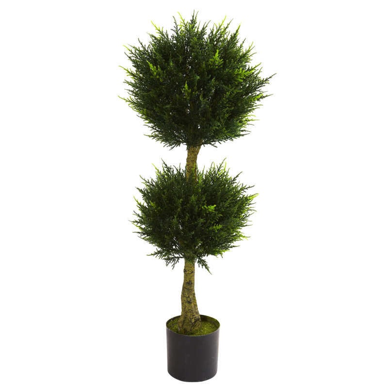 Double Ball Cypress Artificial Topiary Tree