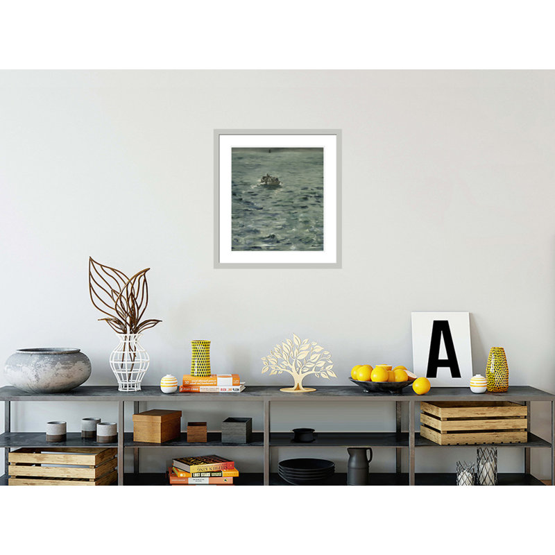 «Rochefort's Escape» par impression giclée encadrée, 25,61 po H x 23,5 po L
