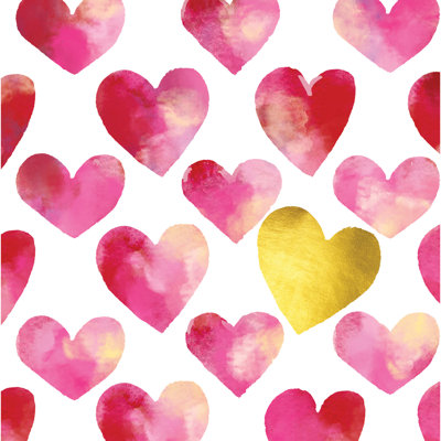 Disposable Paper Valentine's Day Dinner Napkins