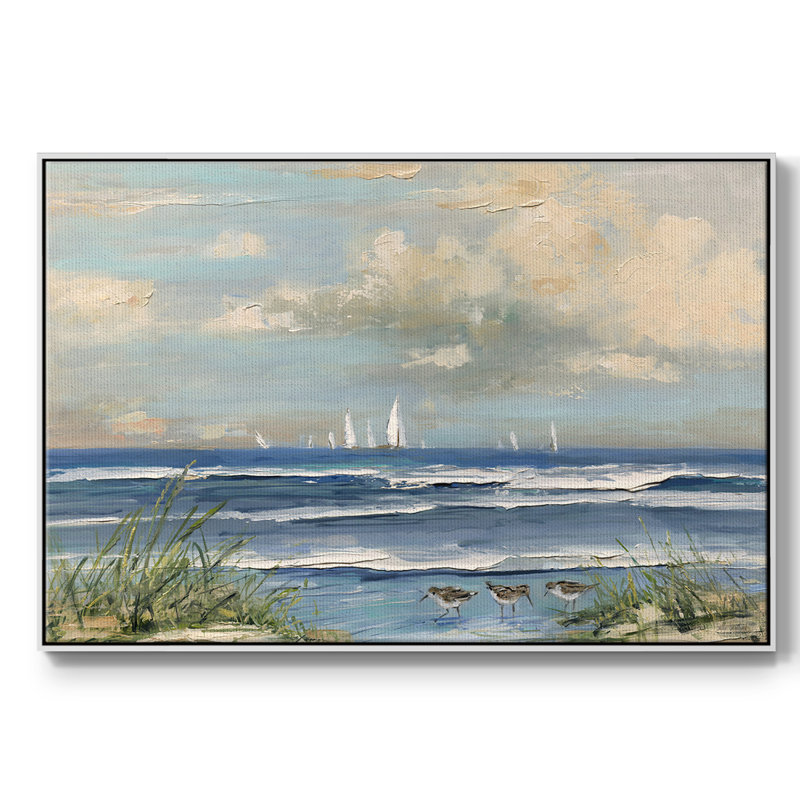 Ocean Regatta, Blanc, H 27 po x l 41 po x P 2 po