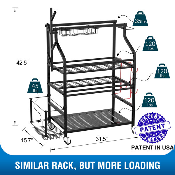 Arlmont & Co. Mucad Sports Rack & Reviews | Wayfair