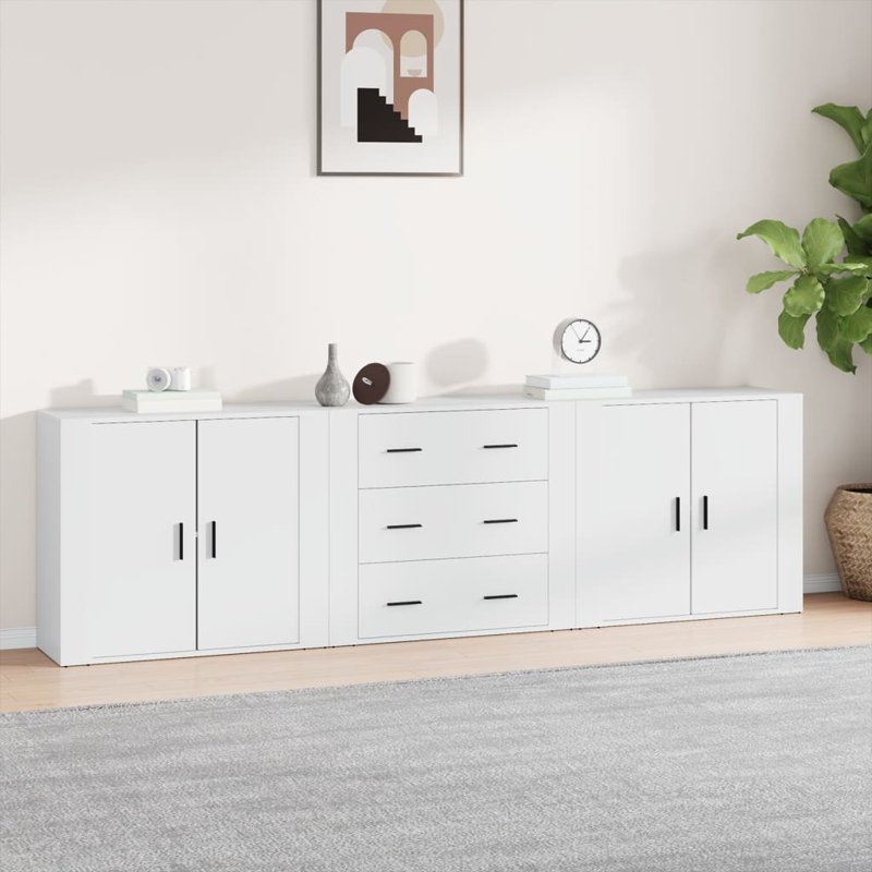 Mazon Display Cabinet, White