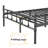 Metal Platform Bed Frame with 40" Headboard and Footboard, Steel Bed Frame, No Box Spring Needed, Easy Assembl-1676807770-1631339716